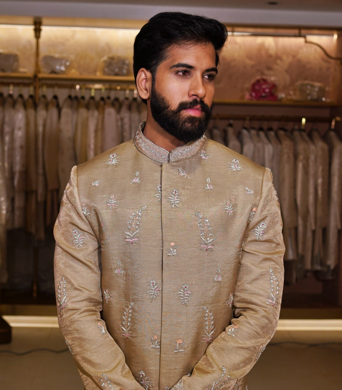 The Mriganayani Sherwani