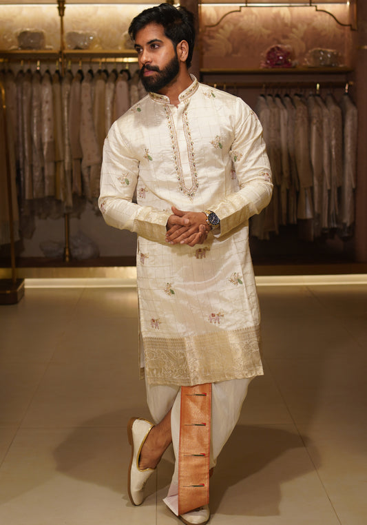 The Rajahamsa Pancha Kurta Set