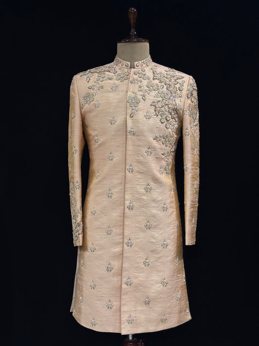 Rajath Pushp Angavastram Sherwani