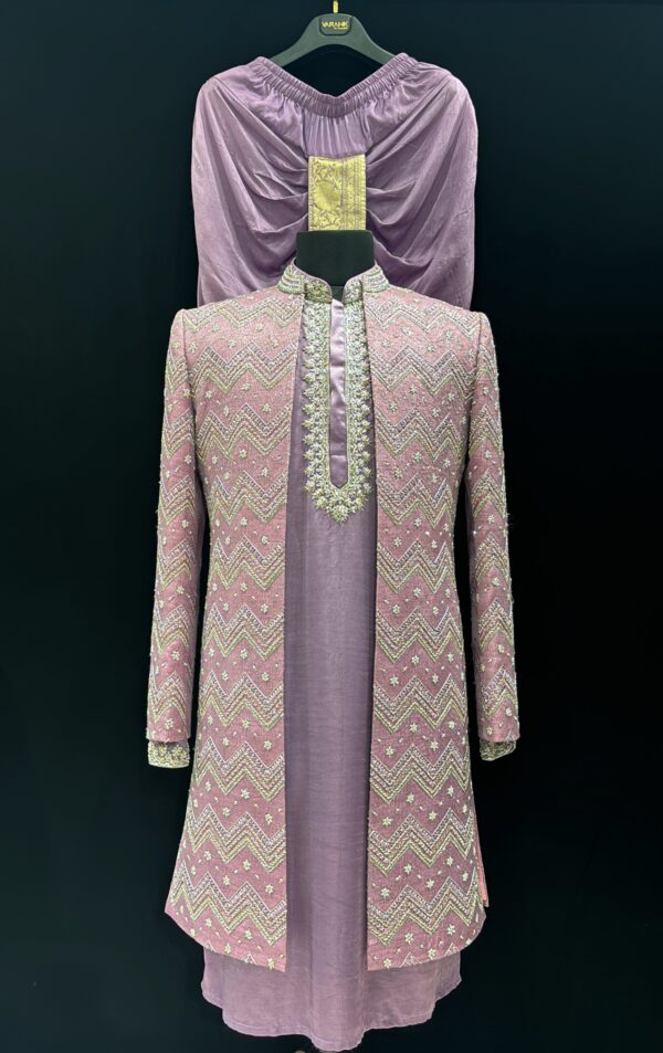 Vairam-Vastra Open style sherwani