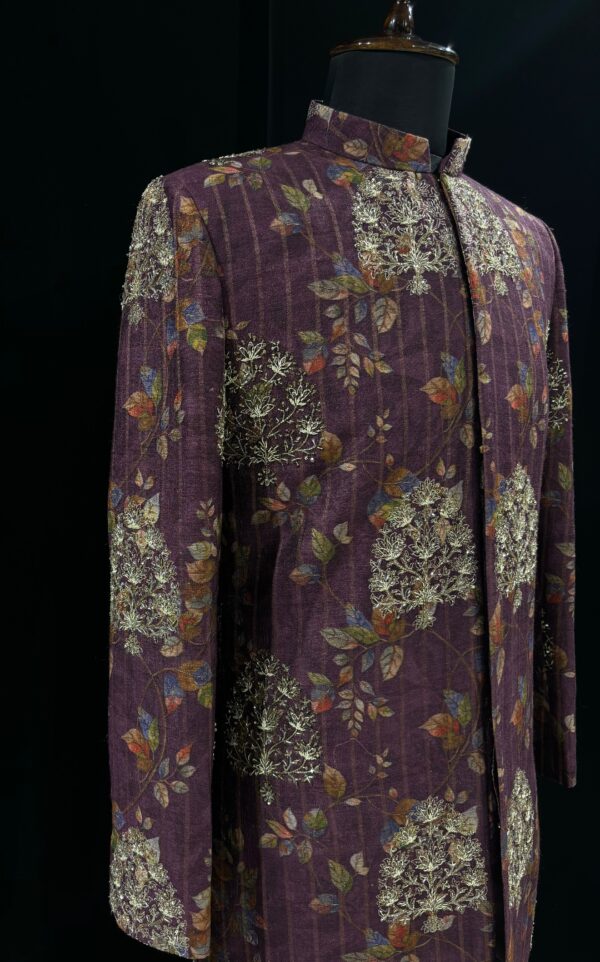 Taamrapatra Sherwani - Image 2